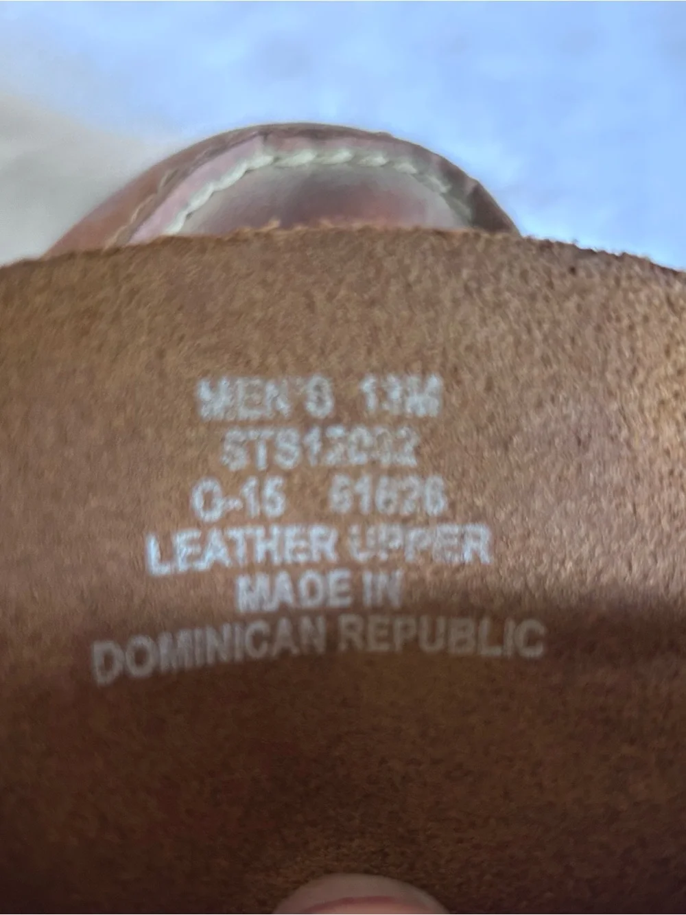 Sperry Top-Sider Men’s Brown Leather Boat Shoes Size 13M